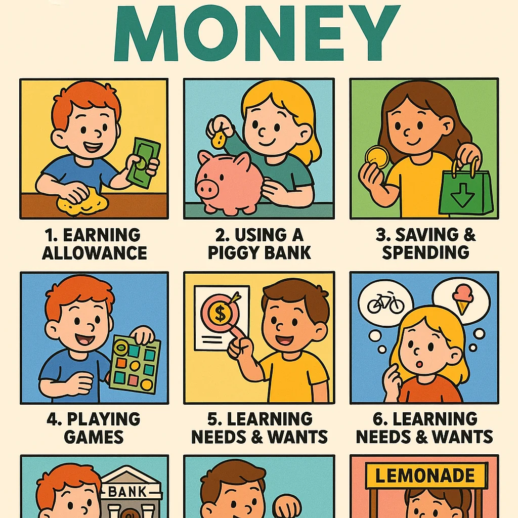 Teaching Kids About Money: 9 Stunning, Smart Ideas