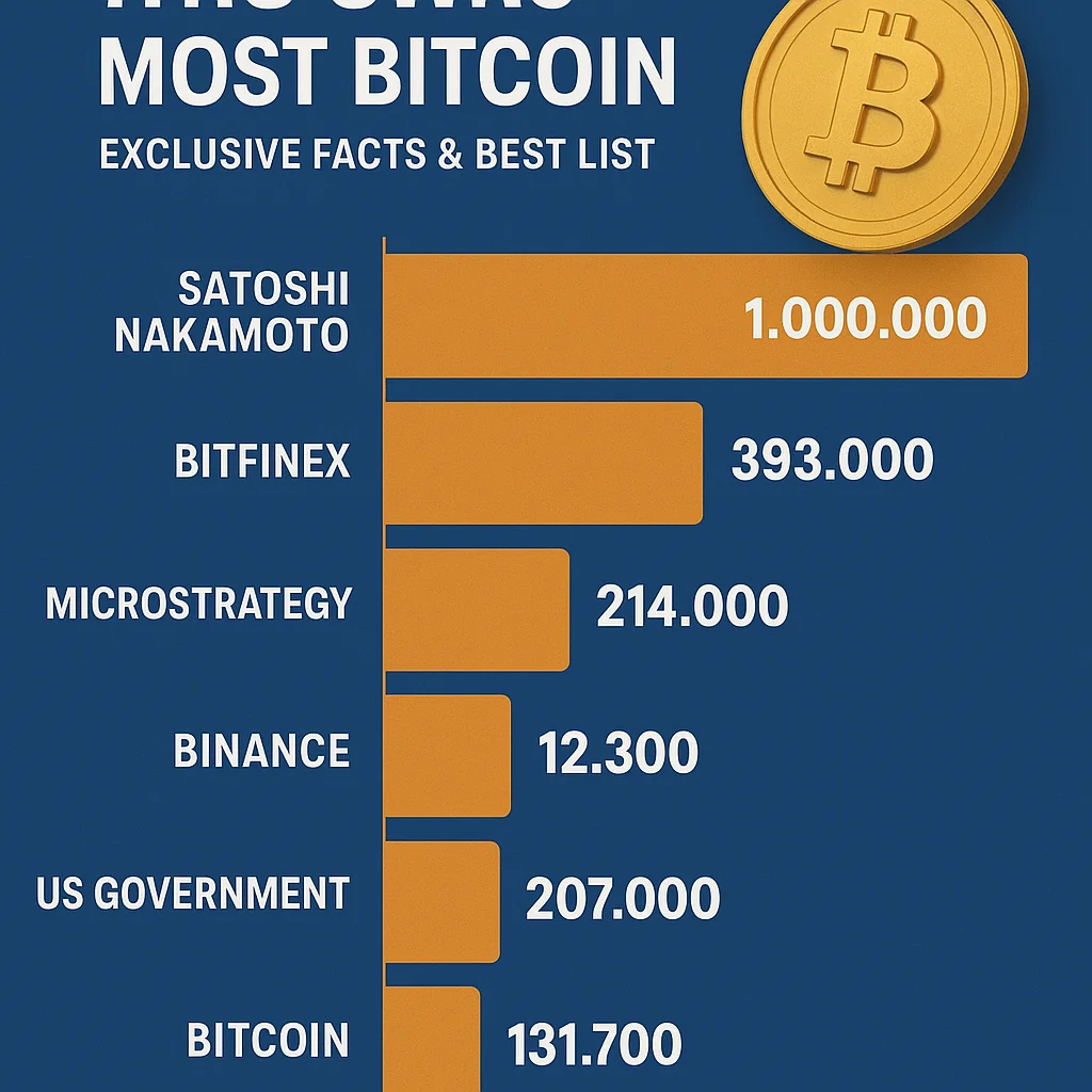 Who Owns the Most Bitcoin: Exclusive Facts & Best List